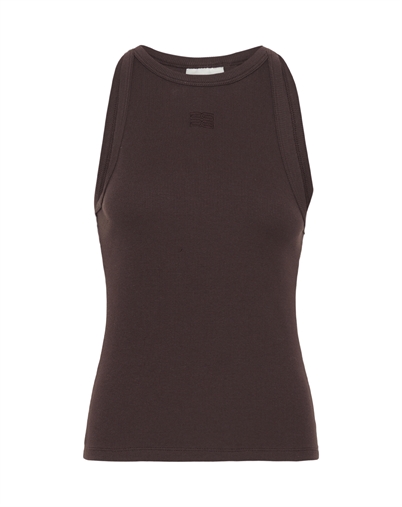 Gestuz - GZDrew Logo 2.0 Tank Top - Deep Plum